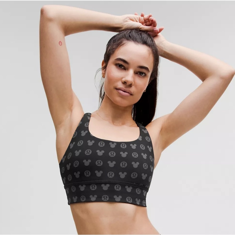 Disney x lululemon Energy Longline Bra